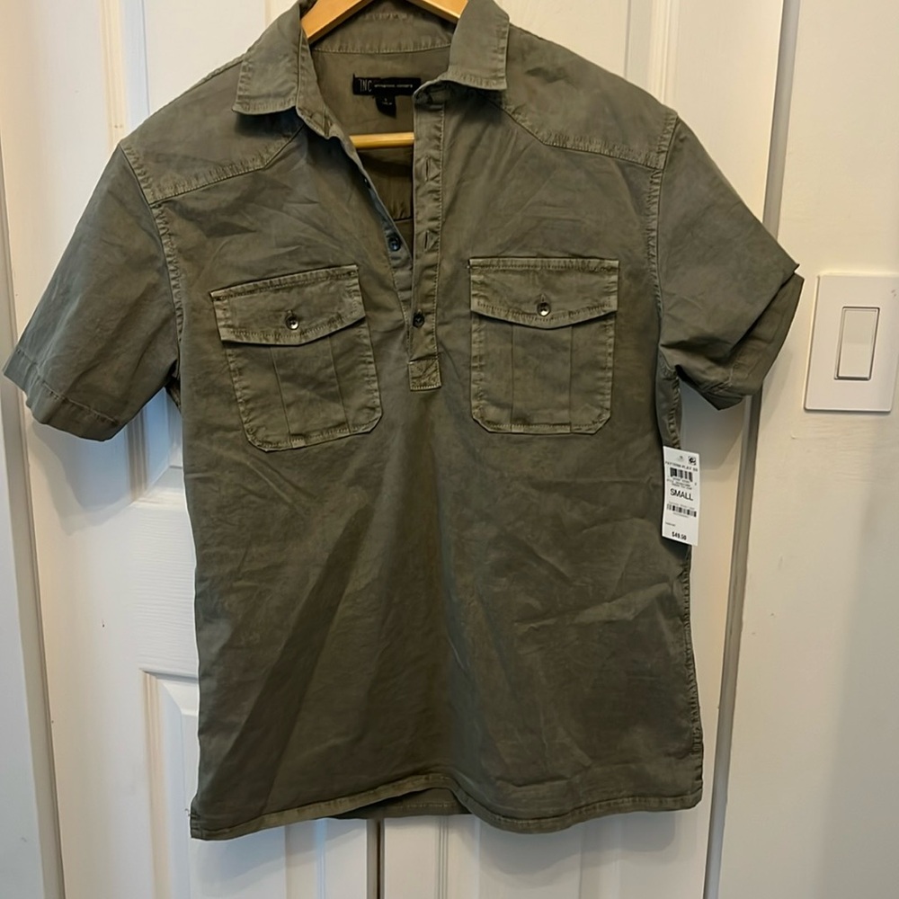 INC international concepts NWT MENS shirt size small